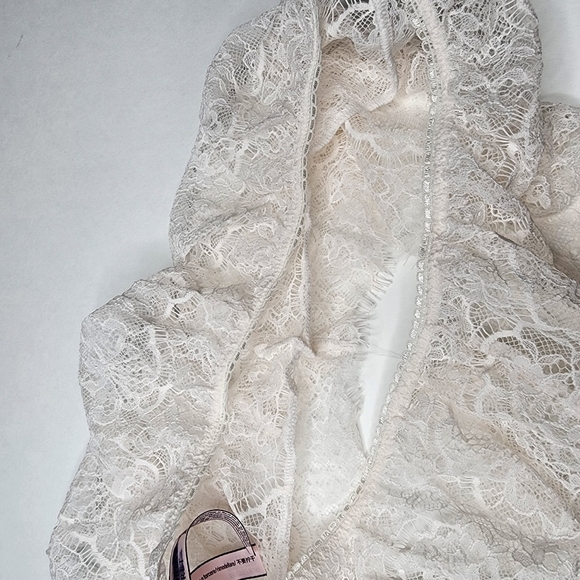 Victoria's Secret Dream Angels Boy Short Lace White Small New - Picture 5 of 7